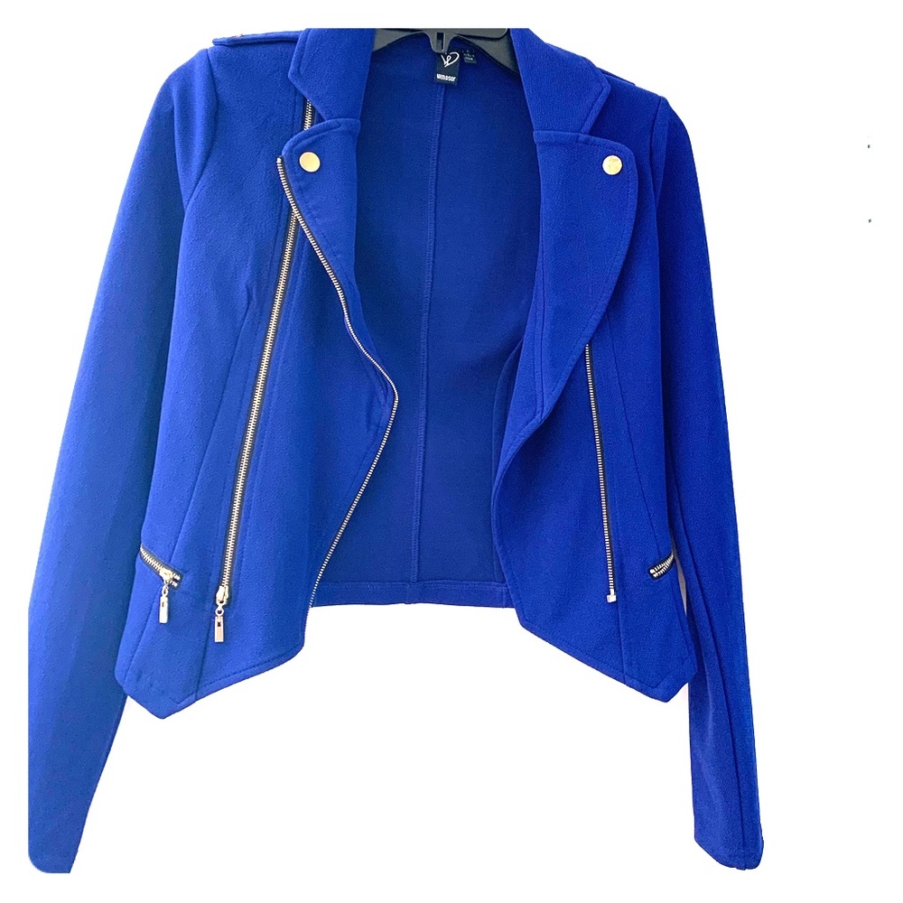 Blue blazer jacket